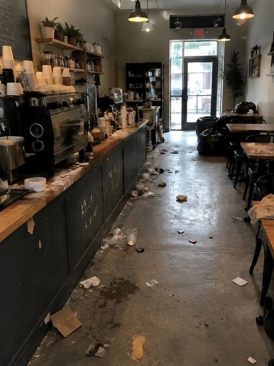 Café before Cleaning service in Oro-Medonte Café before Cleaning service in Oro-Medonte